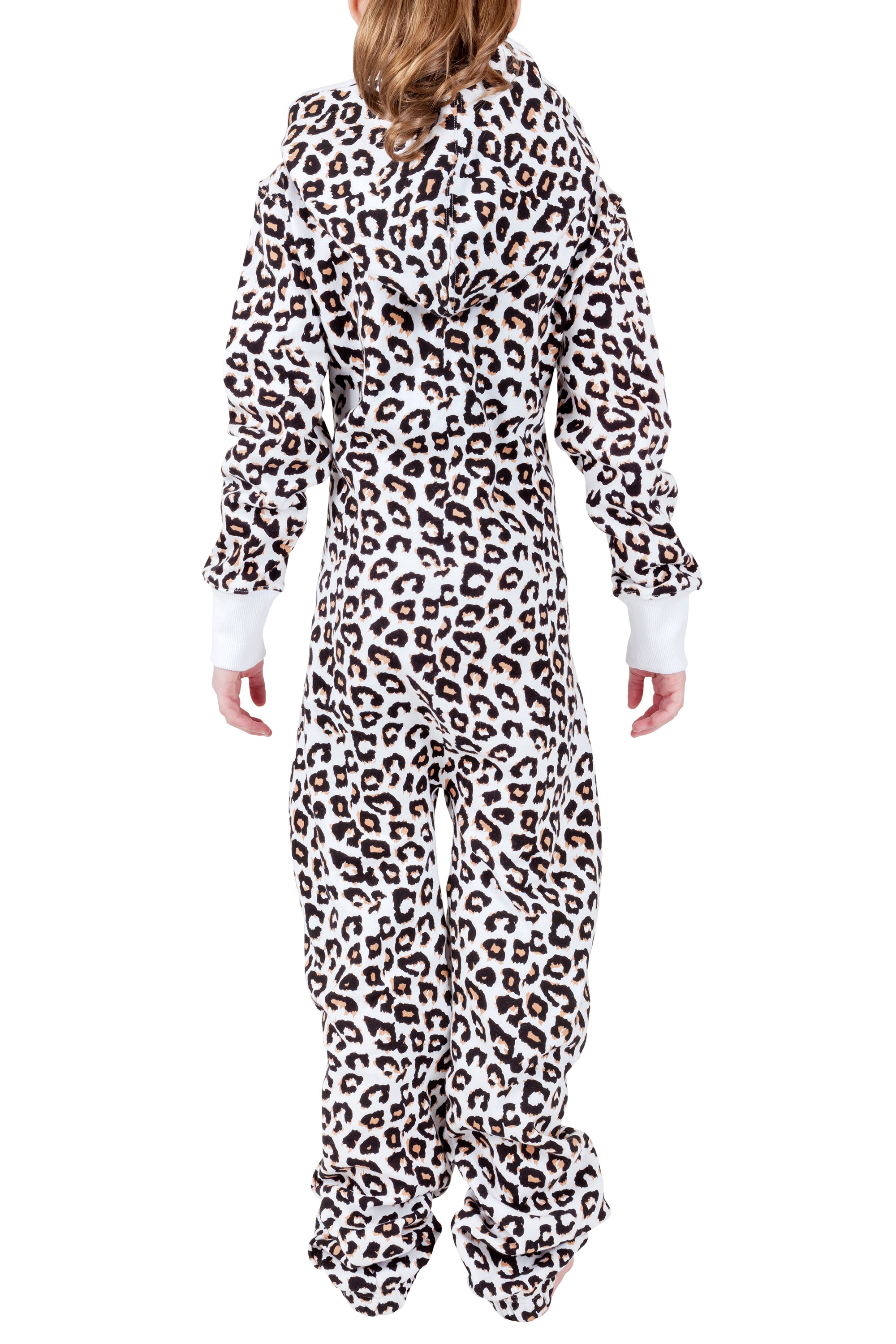 Leopard Print Kids Onesie UNI chillwear