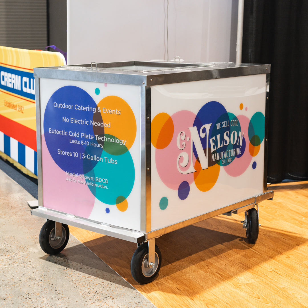 Nelson BDC8 Cold Plate Mobile Cart - Image 4