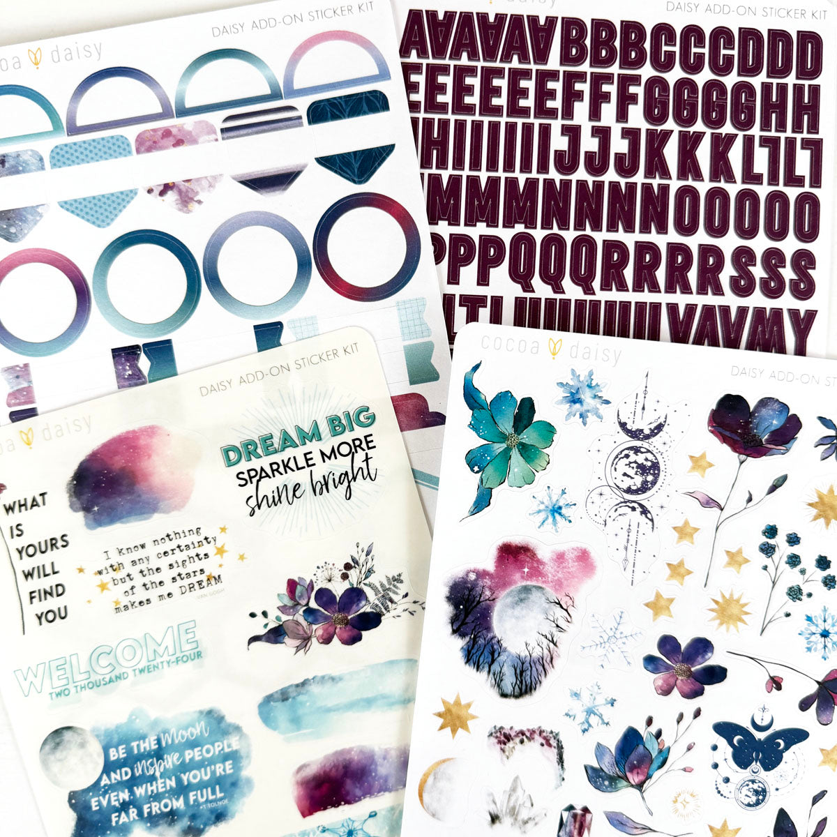 Bible Journaling Sticker Kit - 1 month. – Cocoa Daisy