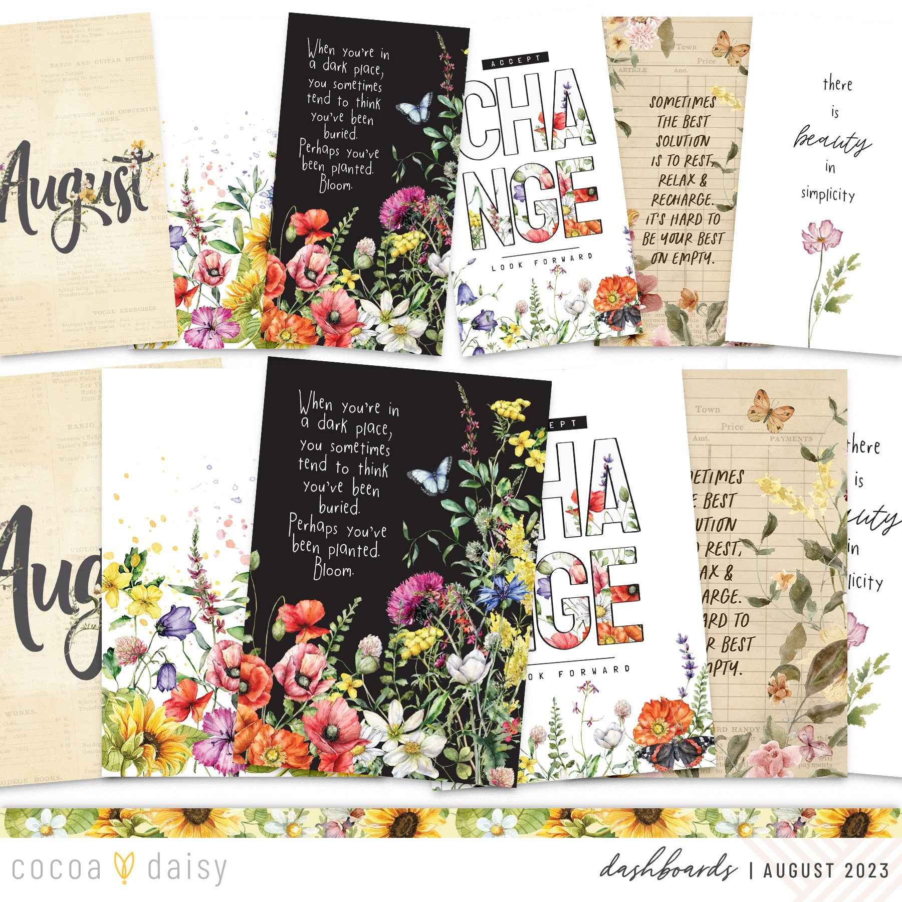 Wander Scrapbooking Kit June 2023 – Cocoa Daisy