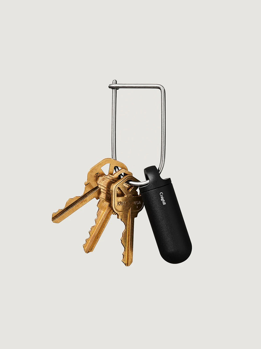 Wilson Key Ring - Titanium