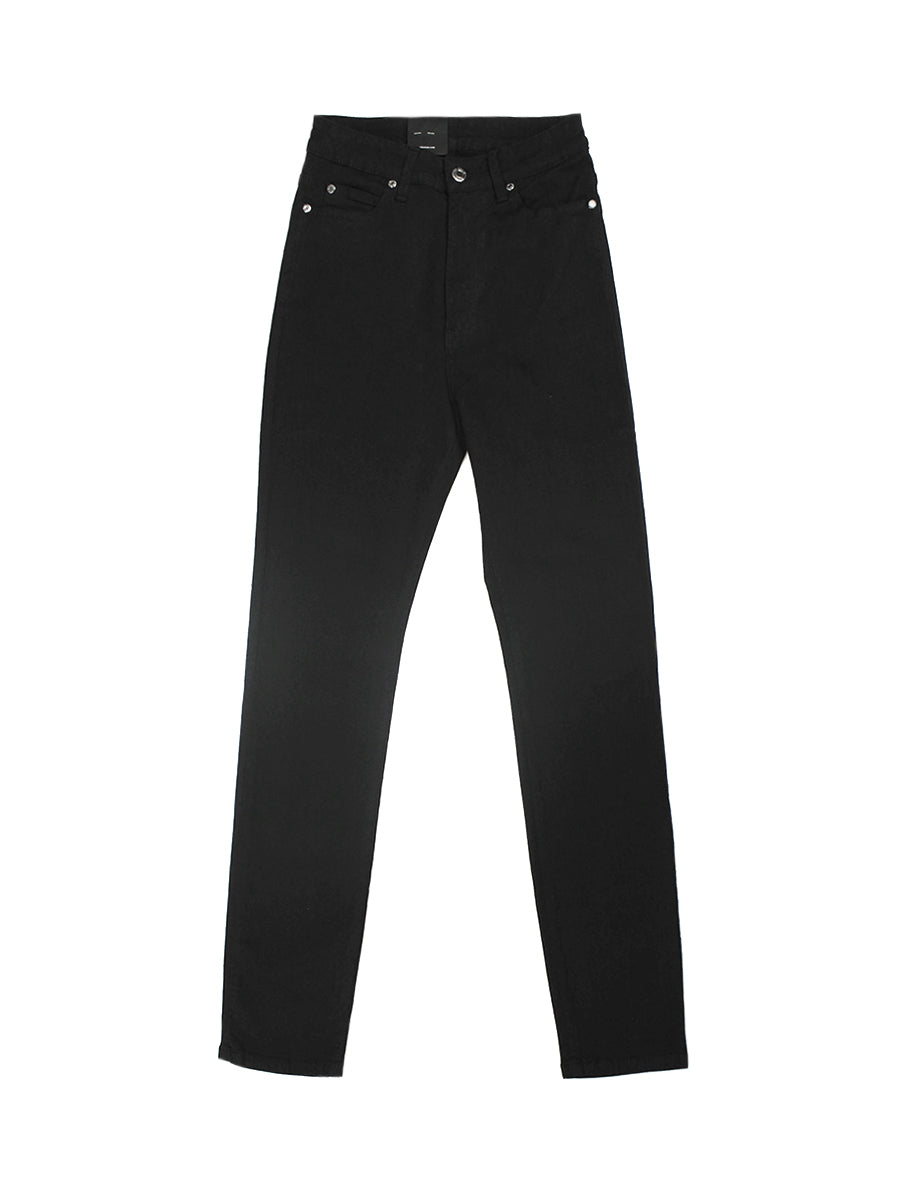 dr denim black high waisted jeans