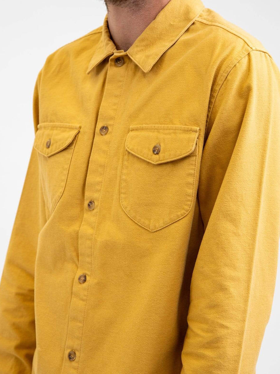 Moleskin Long Sleeve Shirt - Tobacco