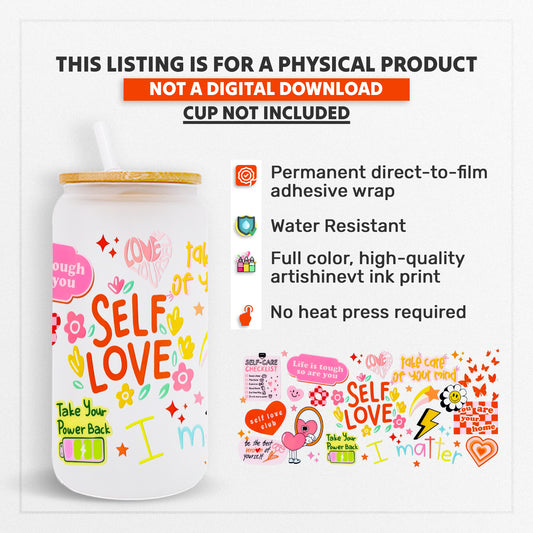 My Mental Breakdown Cup - UVDTF Beer Can Glass Wrap (Ready-to-Ship) – Happy  Wrap Co.