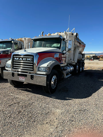 Mack Truck with Holcombe Volumetric Concrete Mixer