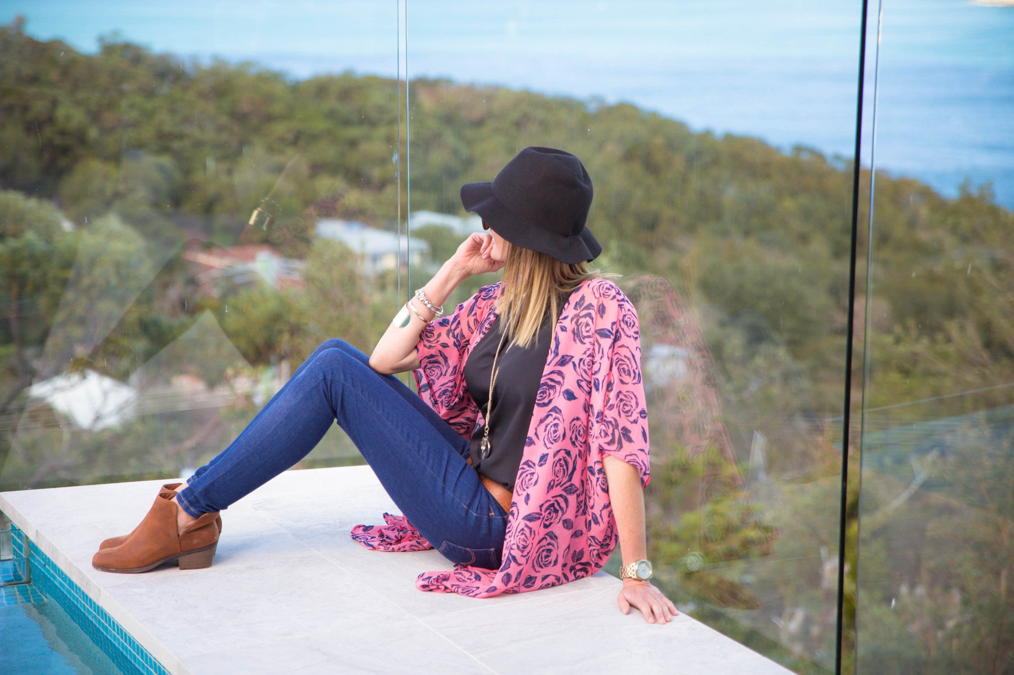 Rose Bay Kimono - iland co