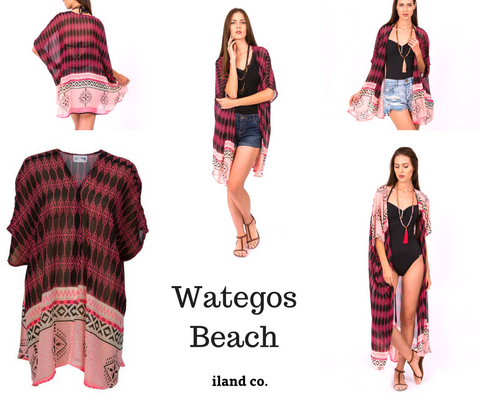 Wategos Beach Kimono - iland co