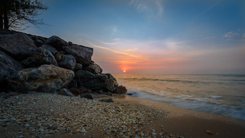 sunset in thailand