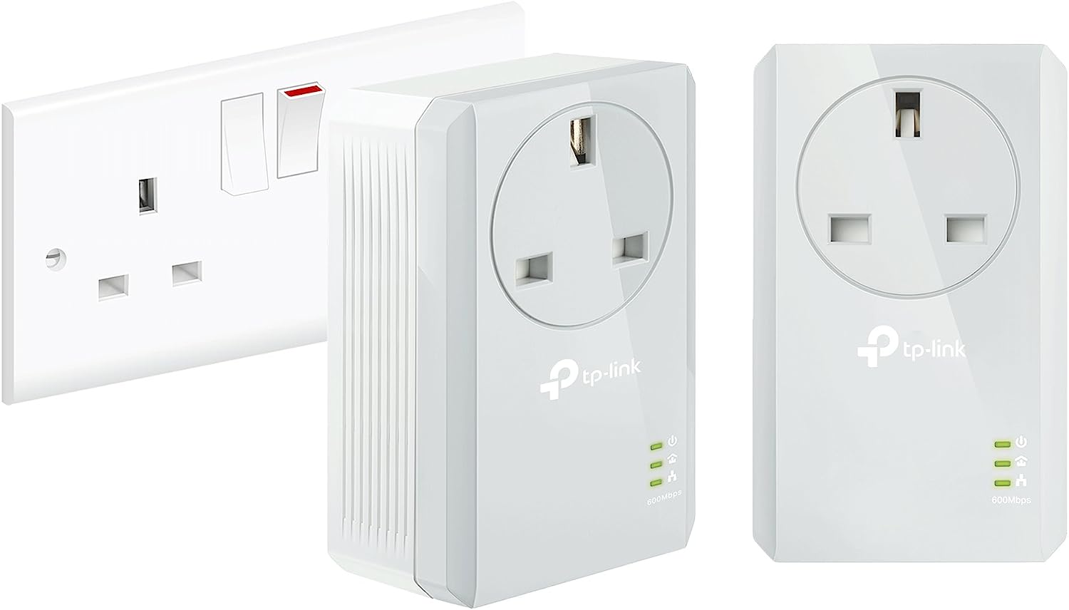 TP-Link TL-PA4010P KIT Pass-Through Starter Kit HomePlug AV600