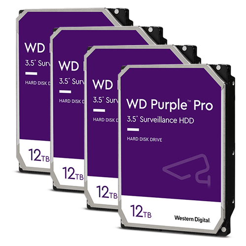 WD WD121PURP Purple Pro 12TB 3.5 inch SATA Hard Drive