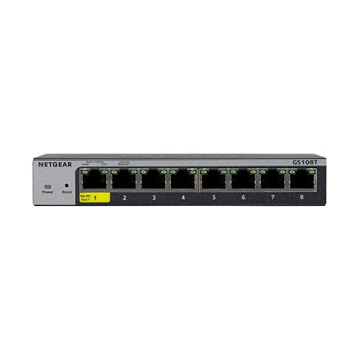 NETGEAR GS108T-300UKS Managed 8 Port Gigabit Switch