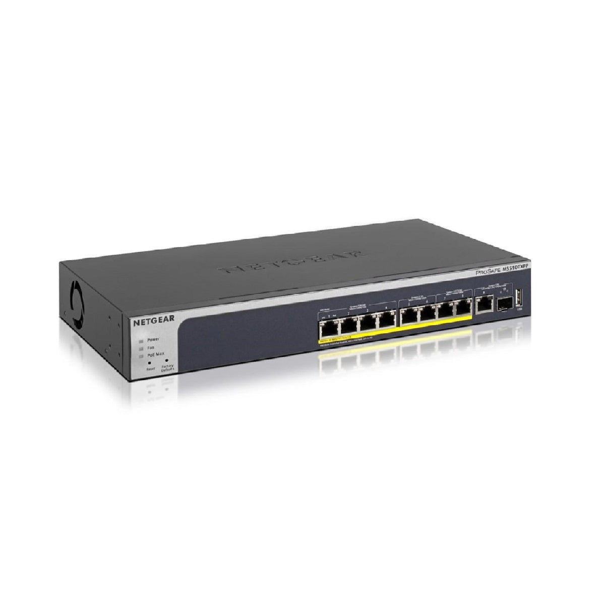 NETGEAR MS510TXPP-100EUS 8 Port Desktop POE+ Gigabit Switch