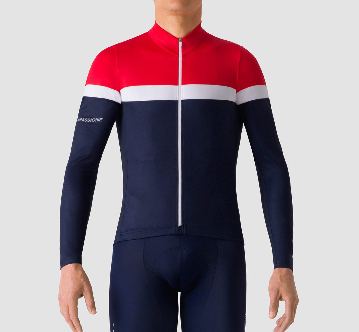 red jersey cycling