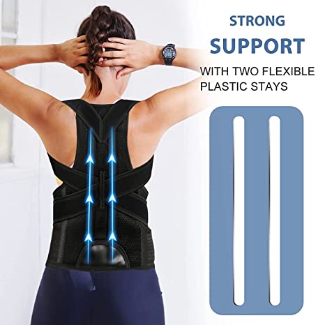 Free Size Posture Corrector For Men And Women Back Support Belt For Back  Pain Back Straight