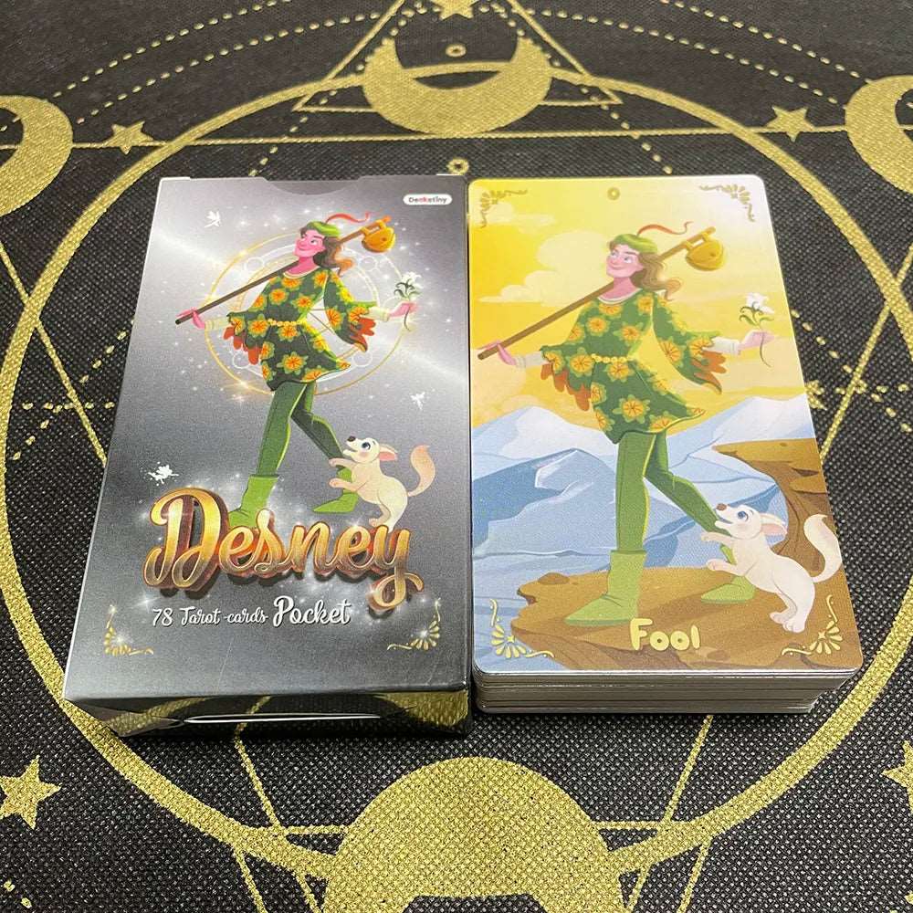 262g High Quality Tarot 12x7cm 78 Cards for Beginners with Guide Book Big Size Runes Divination Witchcraft Original English Deck