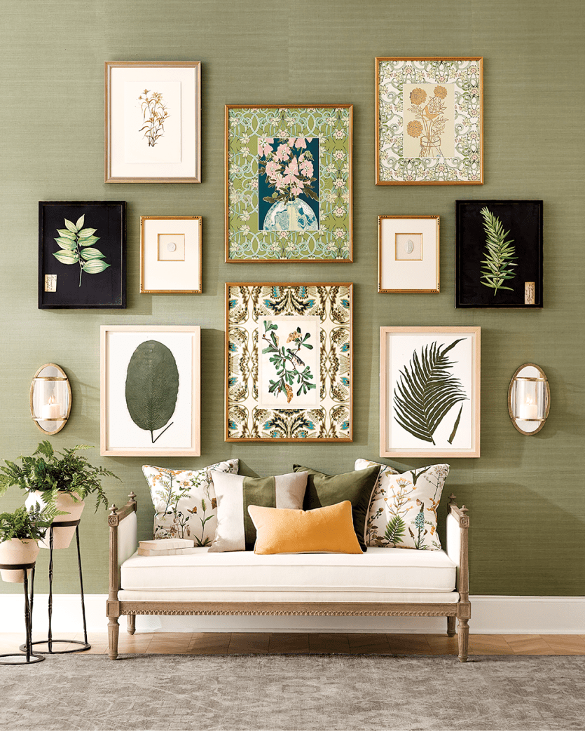 Collage showcasing the beauty of budget-friendly home decor