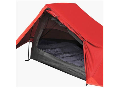 Highlander Blackthorn 1-Person Tent in red