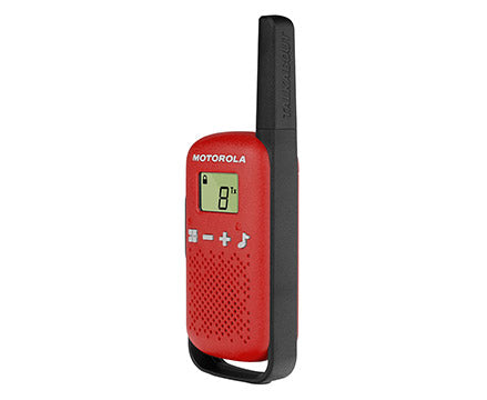 Red Motorola TALKABOUT T42 front view