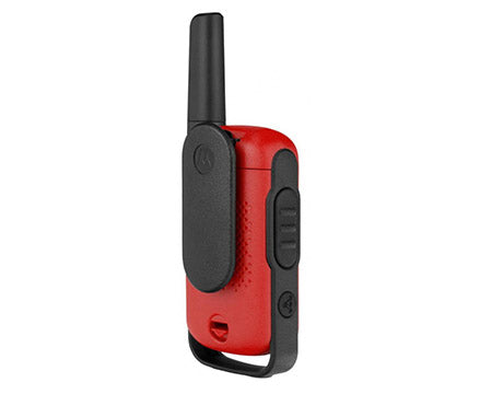 Red Motorola TALKABOUT T42 rear view