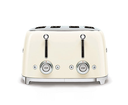 Side view of Smeg TSF03CRUK toaster
