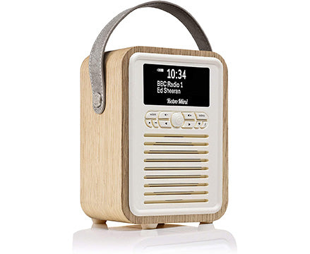 VQ Retro Mini Oak Radio