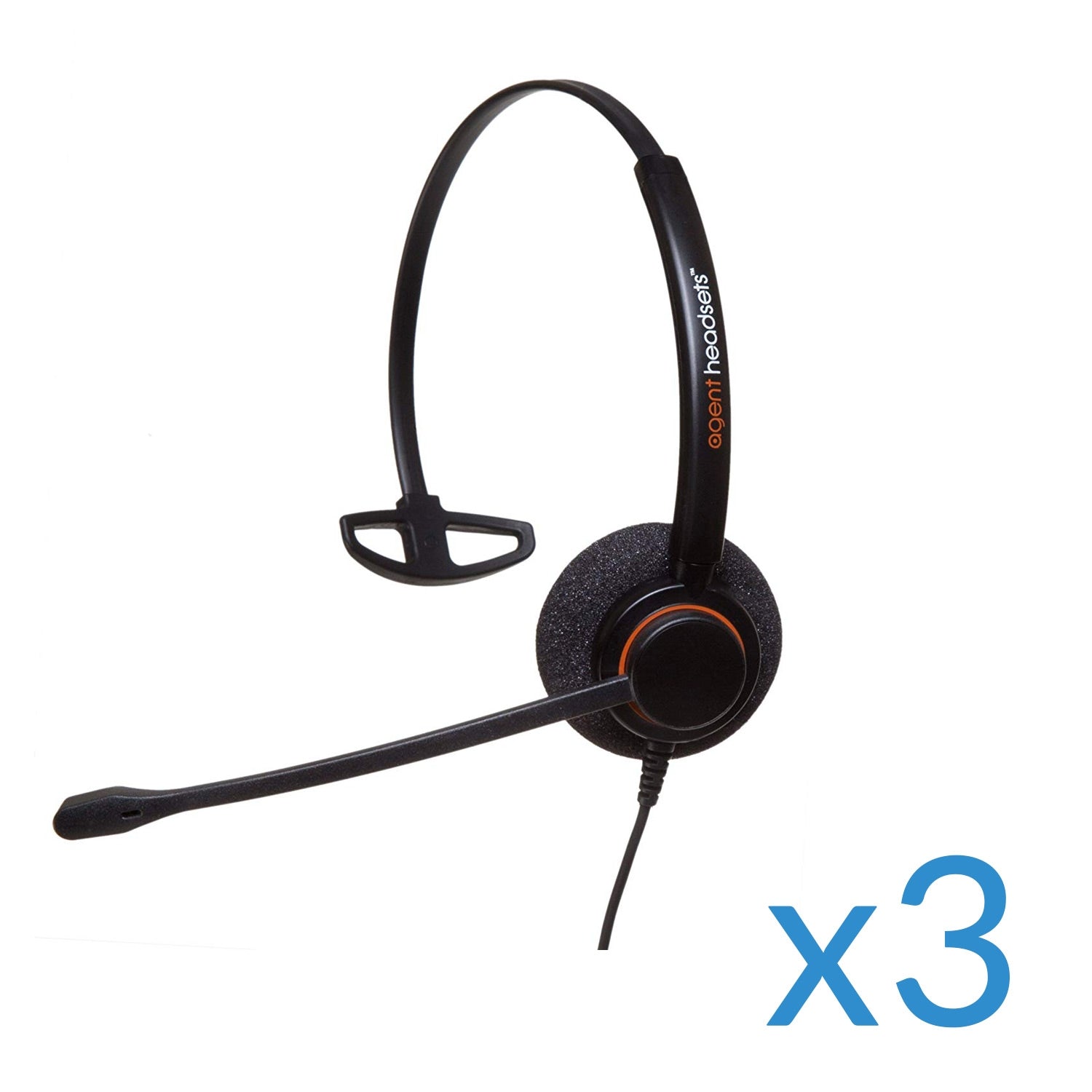 Image of Agent AP-1 2.5mm Trio Corded Headset