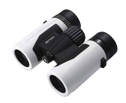 Side view of binoculars