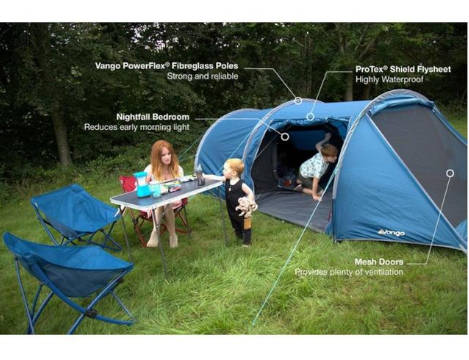 Features of Vango Beta 450XL tent