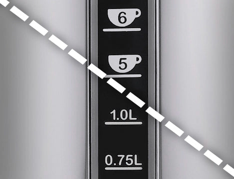 Kettle water gauge