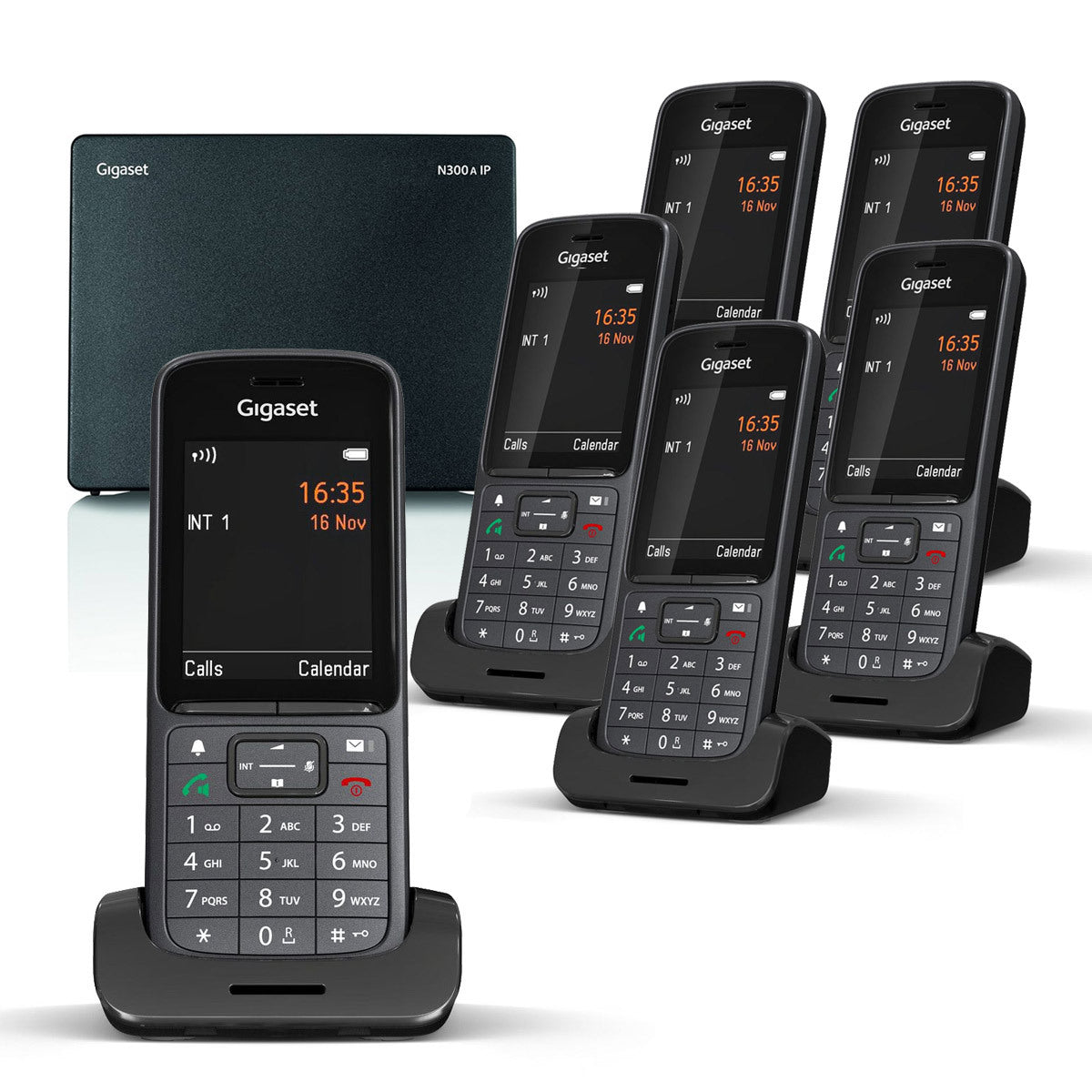 Image of Gigaset SL800 Premium VOIP Cordless Phone, Six Handset
