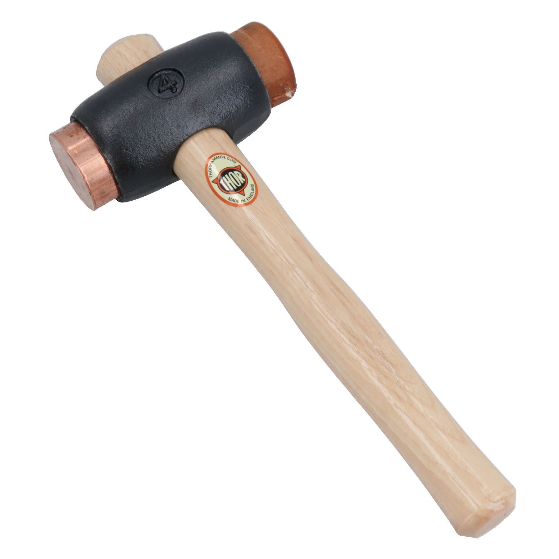 Thor No 1 Copper & Rawhide Faced Hammer / Hide Mallet Dead Blow