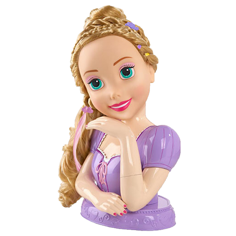 disney princess rapunzel styling head doll