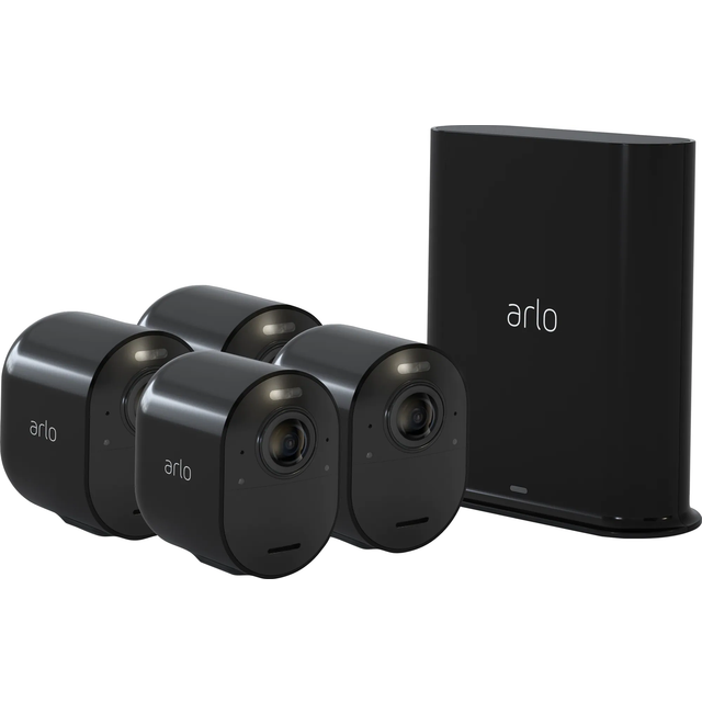 Billede af Arlo Ultra 2 Overvågningskamera - 4-pak - Sort