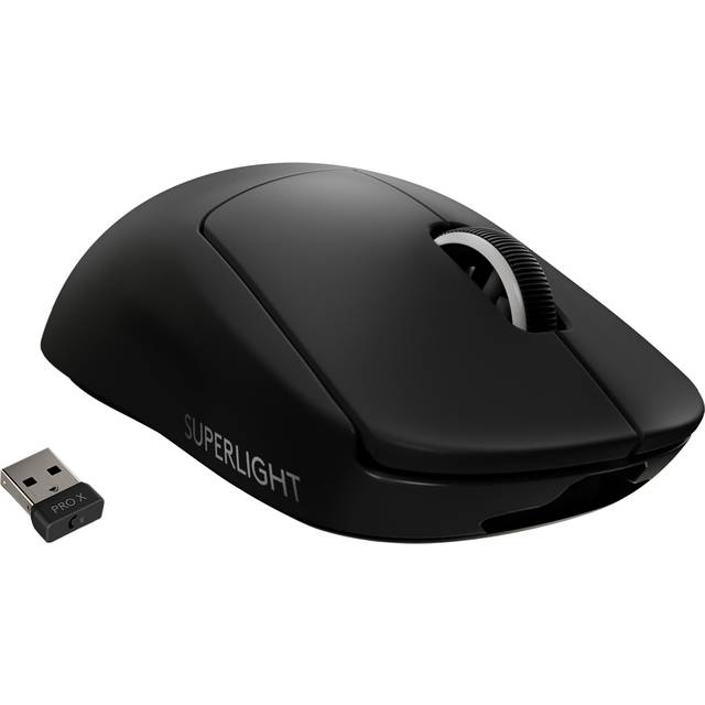 Se Logitech G PRO X SUPER LIGHT- Wireless - Sort hos NexusGear