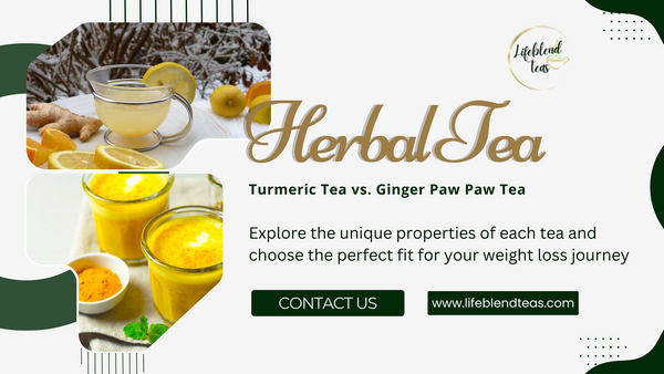 Turmeric Tea vs. Ginger Paw Paw Tea Choose One for Weight Loss