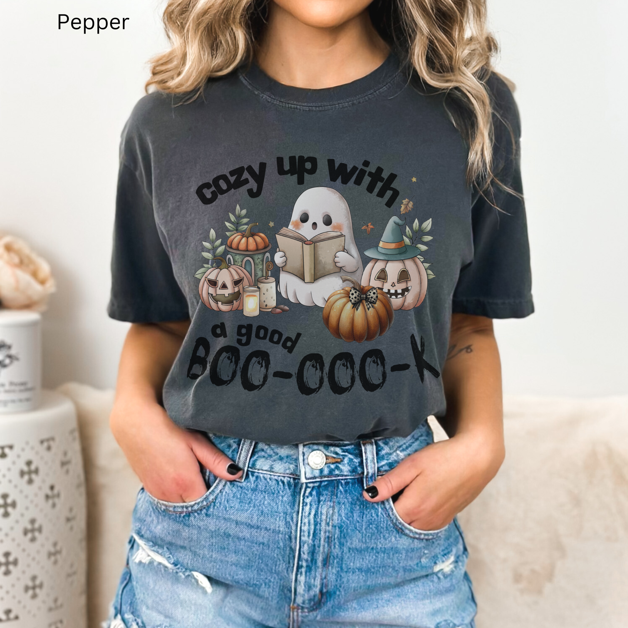 Halloween Shirt for Book Lovers
