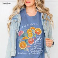 Comfort Color Bible T-Shirt -- Fruit of the Spirit