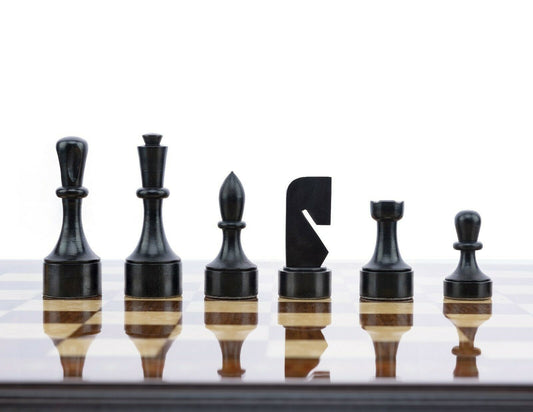 19.6 Inch Chess Set Geneva  Brown