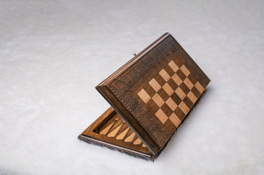 Chess Set Bronze