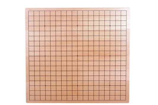 Double sided: GO Game board, sycamore, black PRINT