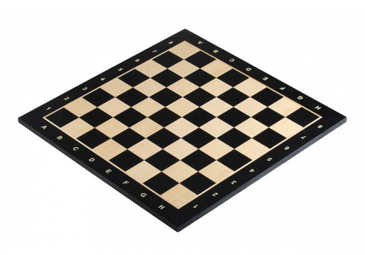 15.7 Inch Chess board No 4 black/maple with notation