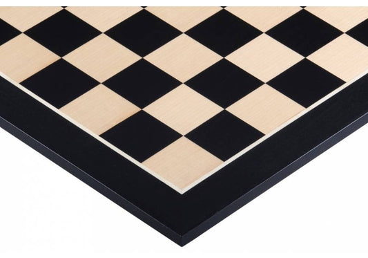17 Inch Chess board No 4 black/maple without notation