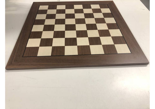 21.2 Inch Chess board No 5 walnut black stripe without notation