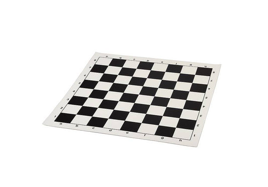 14 Inch Vinyl Standard Chess Board black