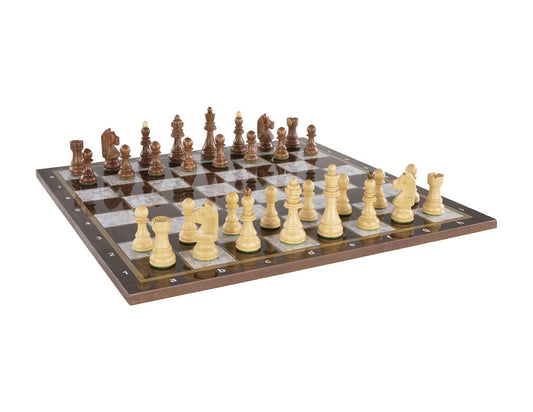19.6 Inch Chess set Dubrovnik Pearl