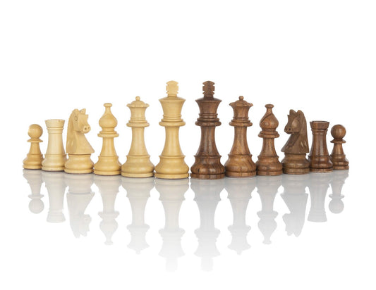 19.6 Inch Chess set Dubrovnik Black