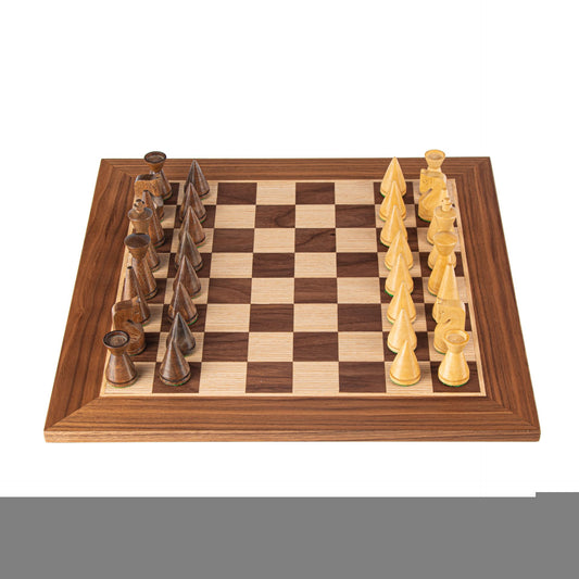 Walnut Wooden Chess Set