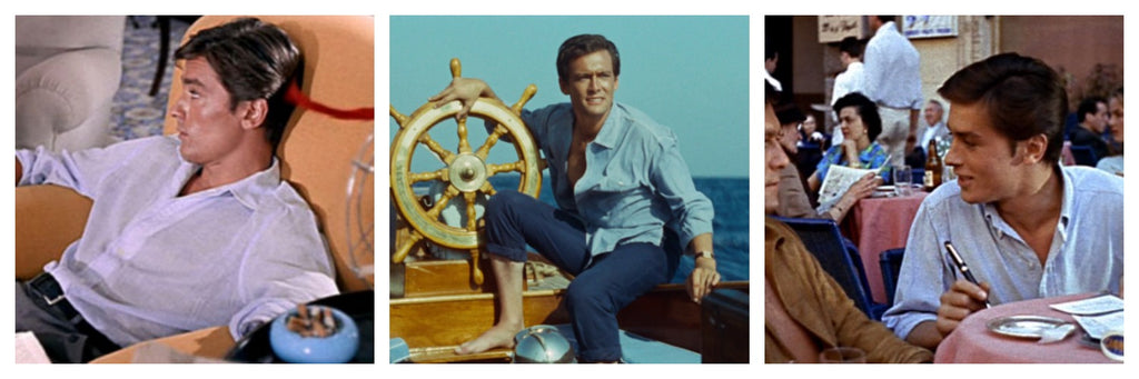 Purple Noon Alain Delon's style