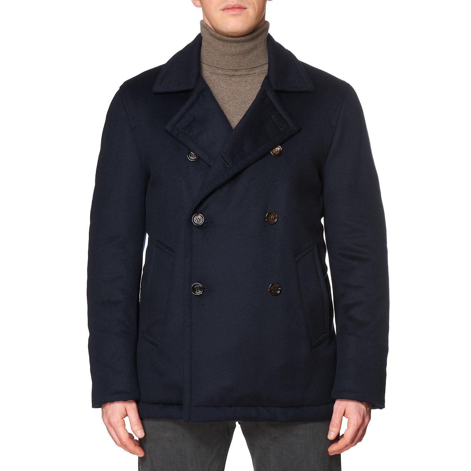 Image of Oglio Cashmere Primaloft Pea Coat