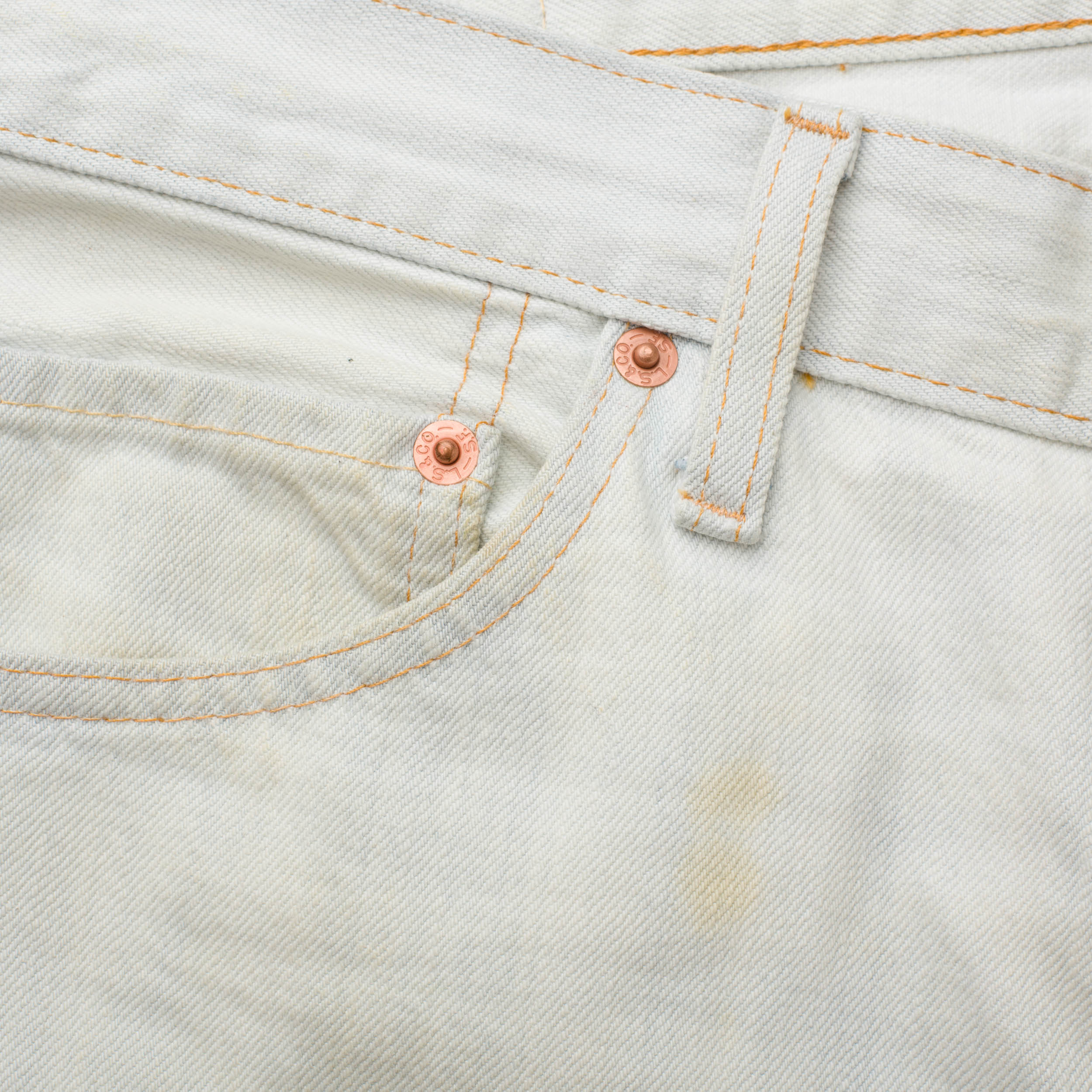 LEVI'S Vintage Clothing 505-0217 Light Denim Selvedge Slim Jeans W34 L –  SARTORIALE